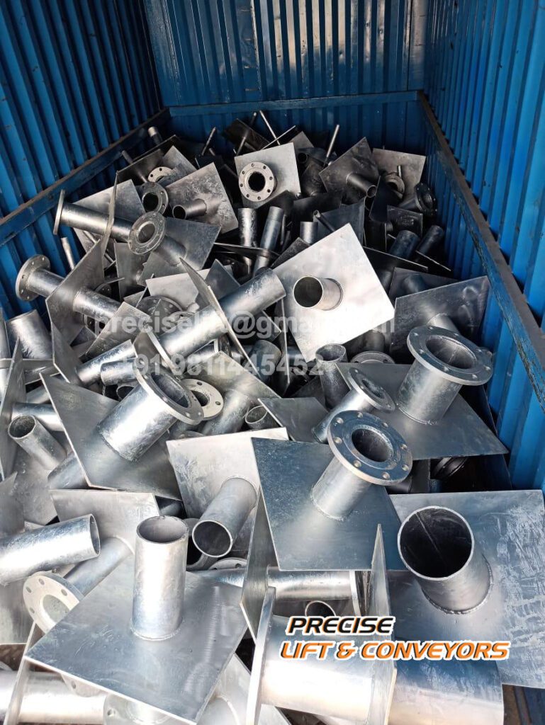 stainless steel puddle flange