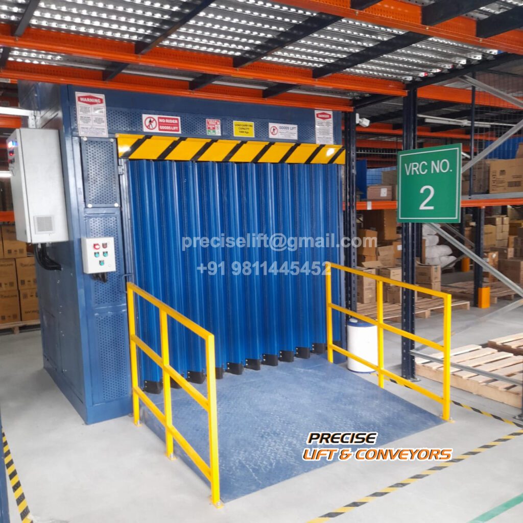 vrc by precise lift and conveyors
